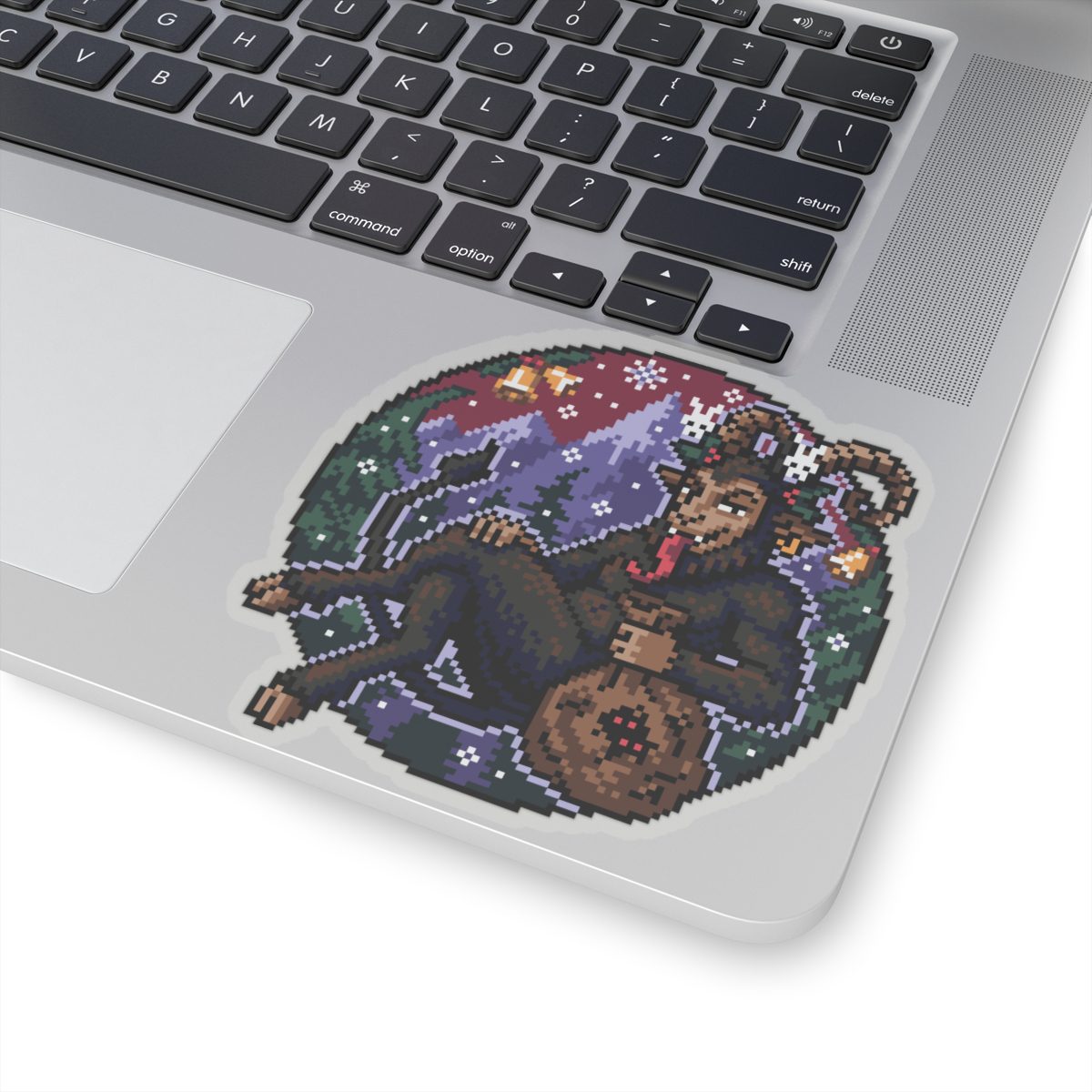 Naughty Krampus Kiss-Cut Sticker - Image 17
