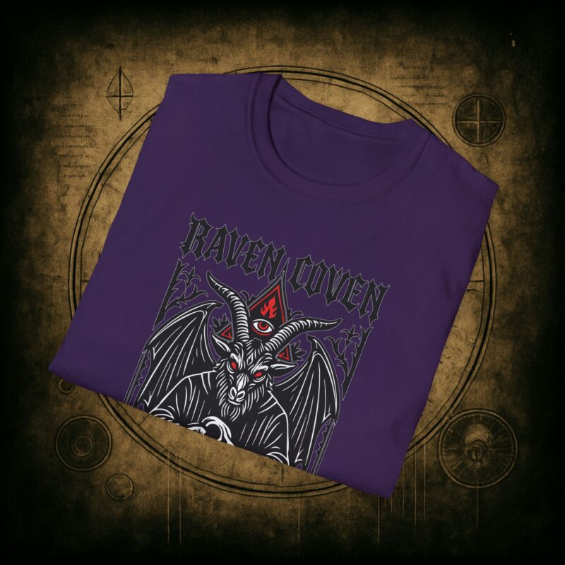 Raven Coven Initiation Unisex T-Shirt - Image 64