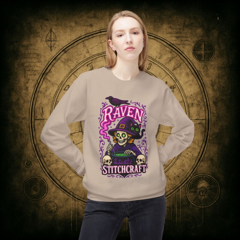 Raven Stitch Craft Brewing Unisex Sweatshirt - Image 14