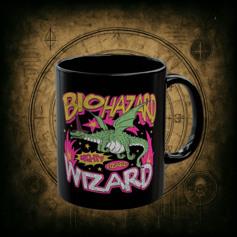 Biohazard Wizard Ceramic Mug