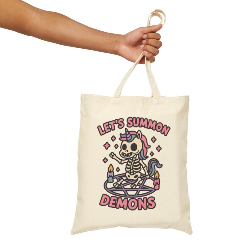 Let’s Summon Demons Tote Bag - Image 5