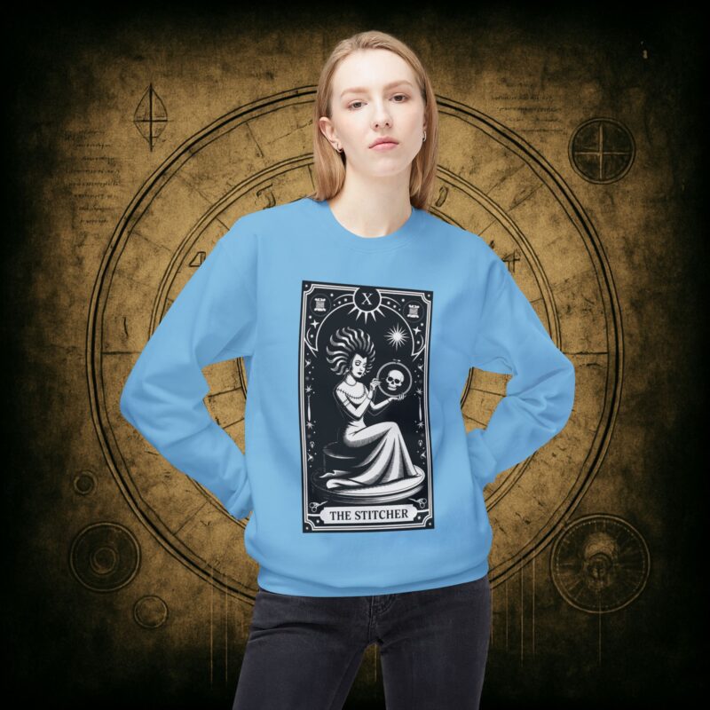 The Stitcher Tarot Unisex Sweatshirt - Image 23