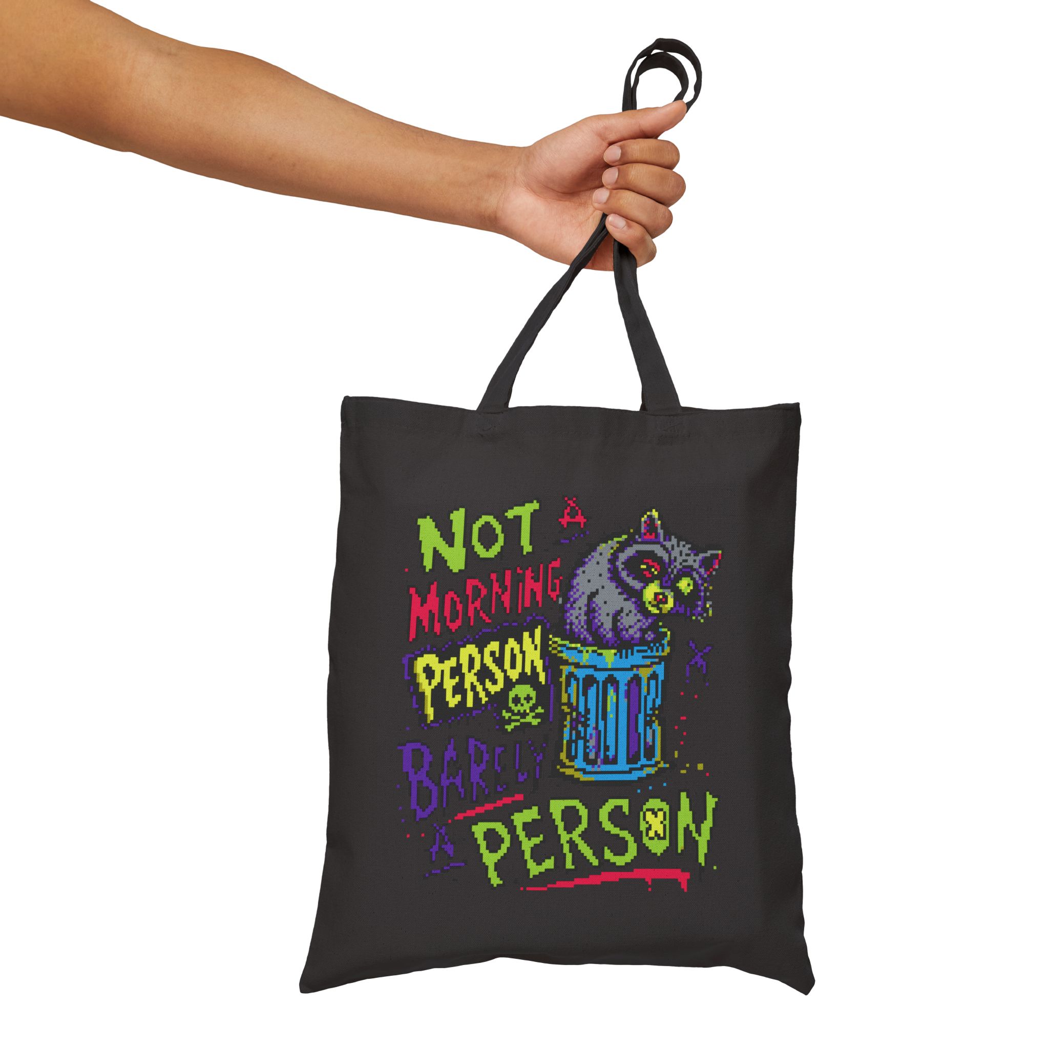 Not A Morning Person Tote Bag - Image 5