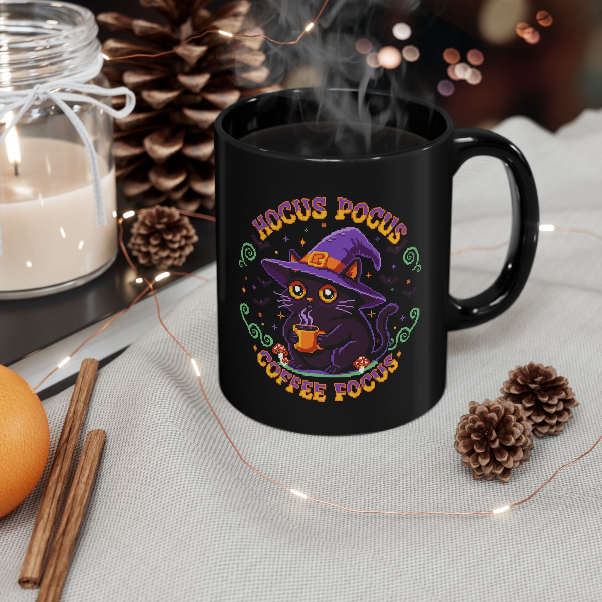 Hocus Pocus Coffee Focus Ceramic Mug - Image 4