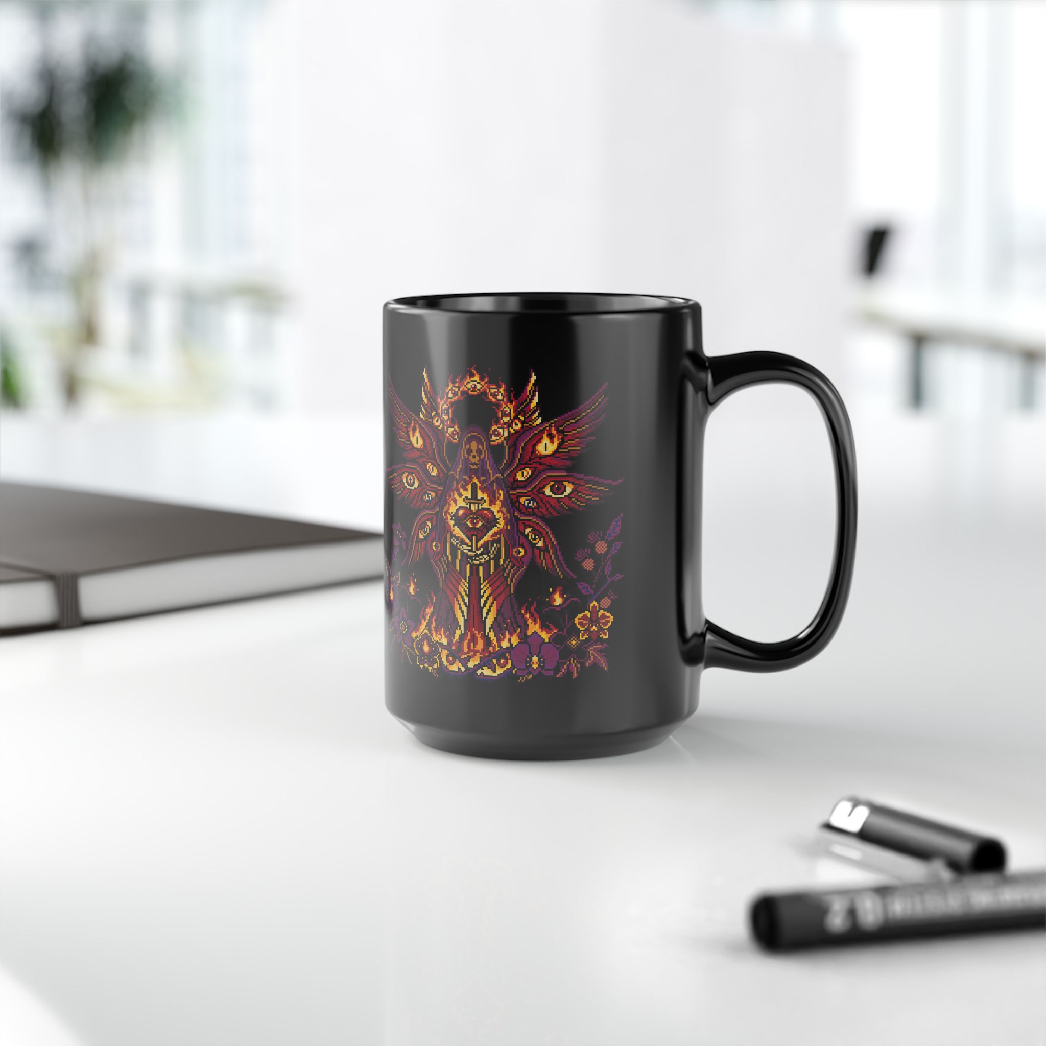 Fallen Seraphim Dusk Ceramic Mug - Image 12