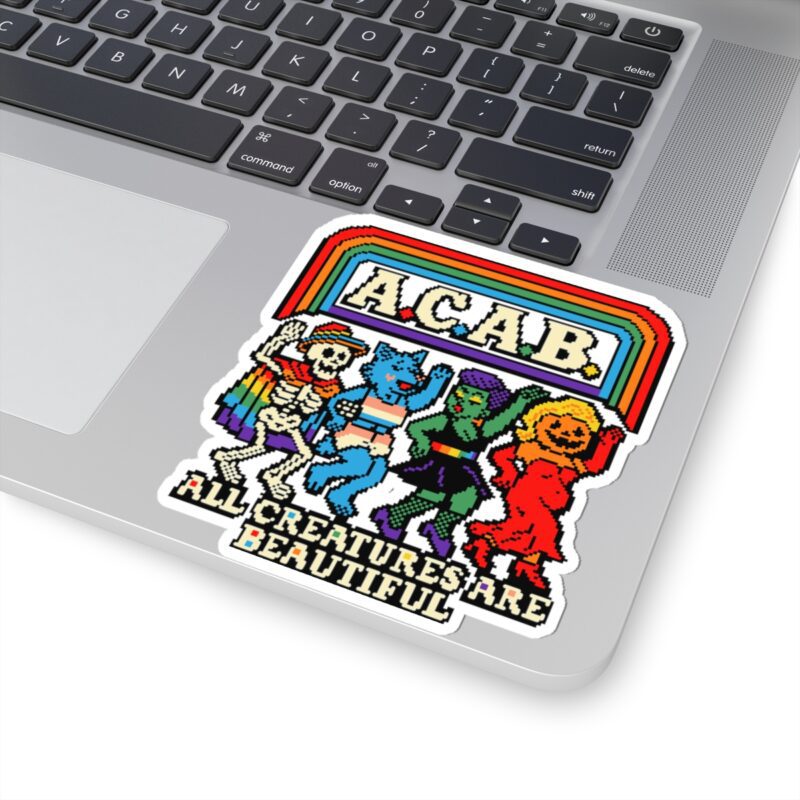 All Creatures Are Beautiful Kiss-Cut Sticker - Image 2