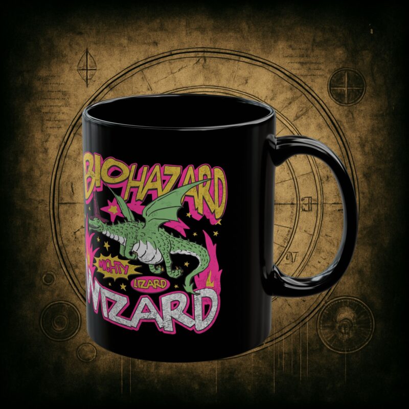 Biohazard Wizard Ceramic Mug - Image 2