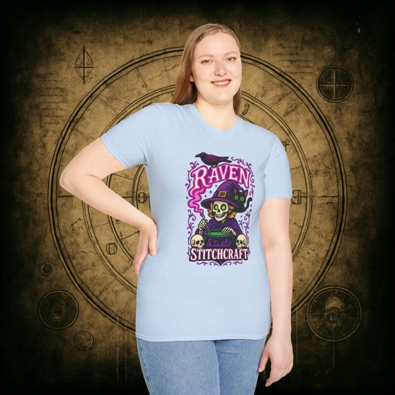 Raven Stitch Craft Brewing Unisex T-Shirt - Image 55