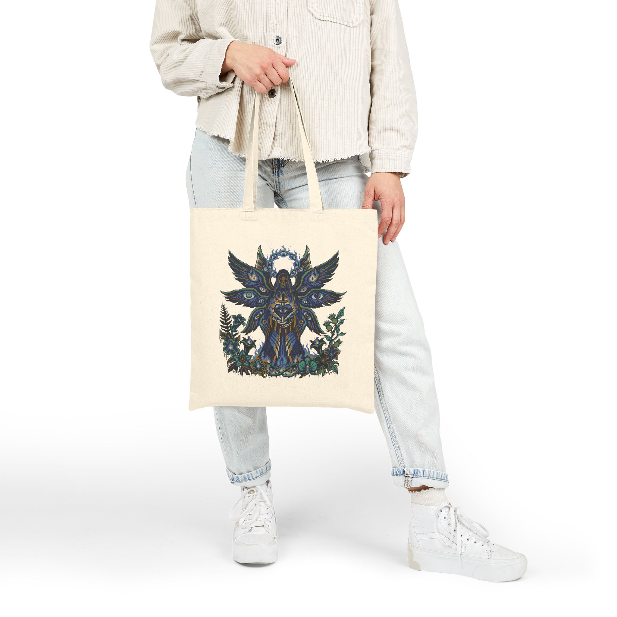 Fallen Seraphim Night Tote Bag - Image 11