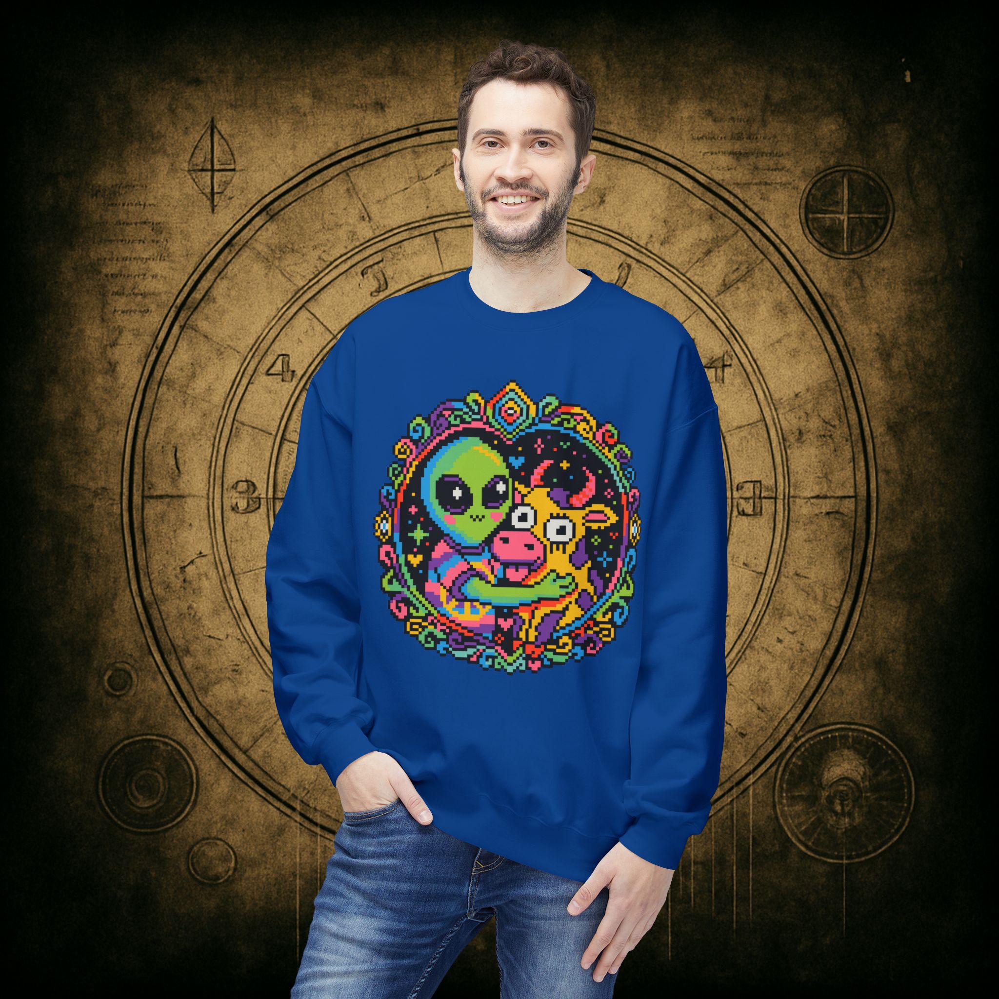 Space Cow Sweatshirt - Image 43