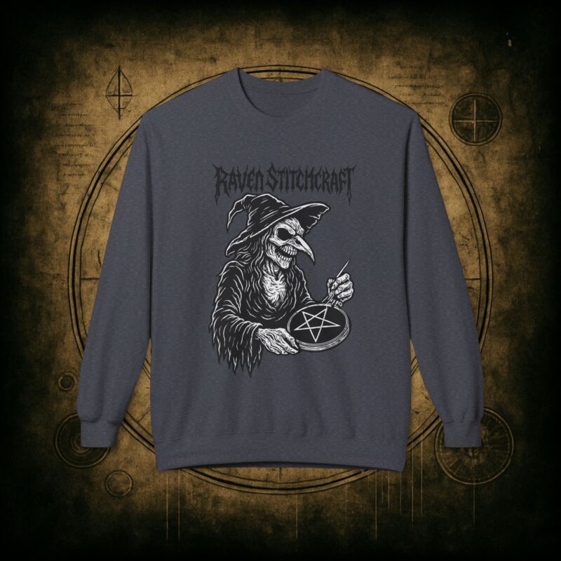 Raven Stitcher Unisex Sweatshirt - Image 19