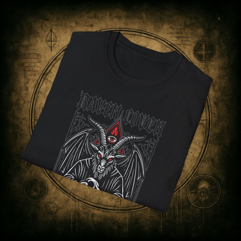 Raven Coven Initiation Unisex T-Shirt - Image 9