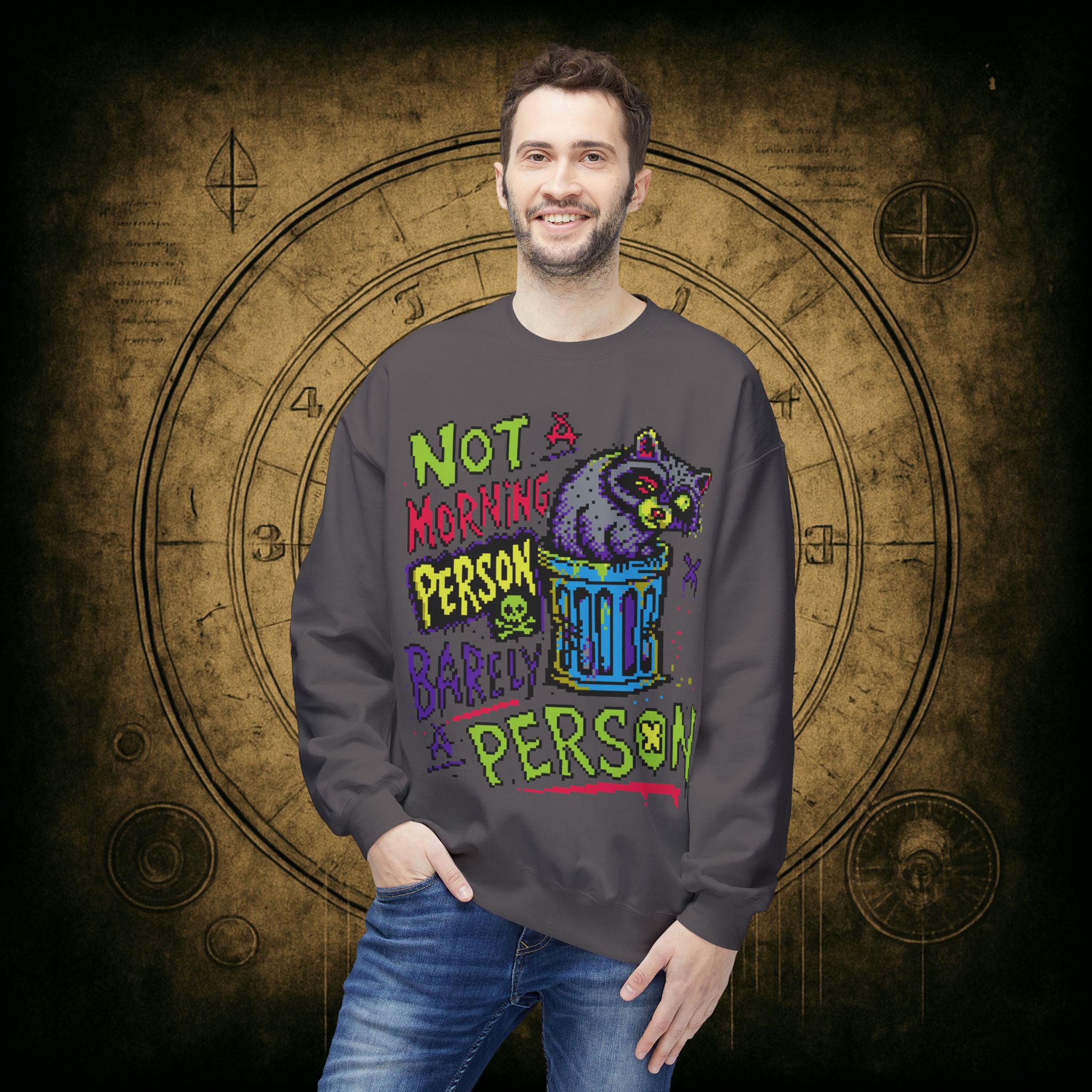 Not A Morning Person Sweatshirt - Image 39