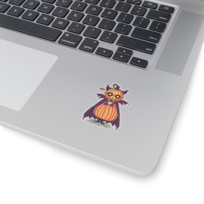 Count Pumpcula Kiss-Cut Sticker - Image 5