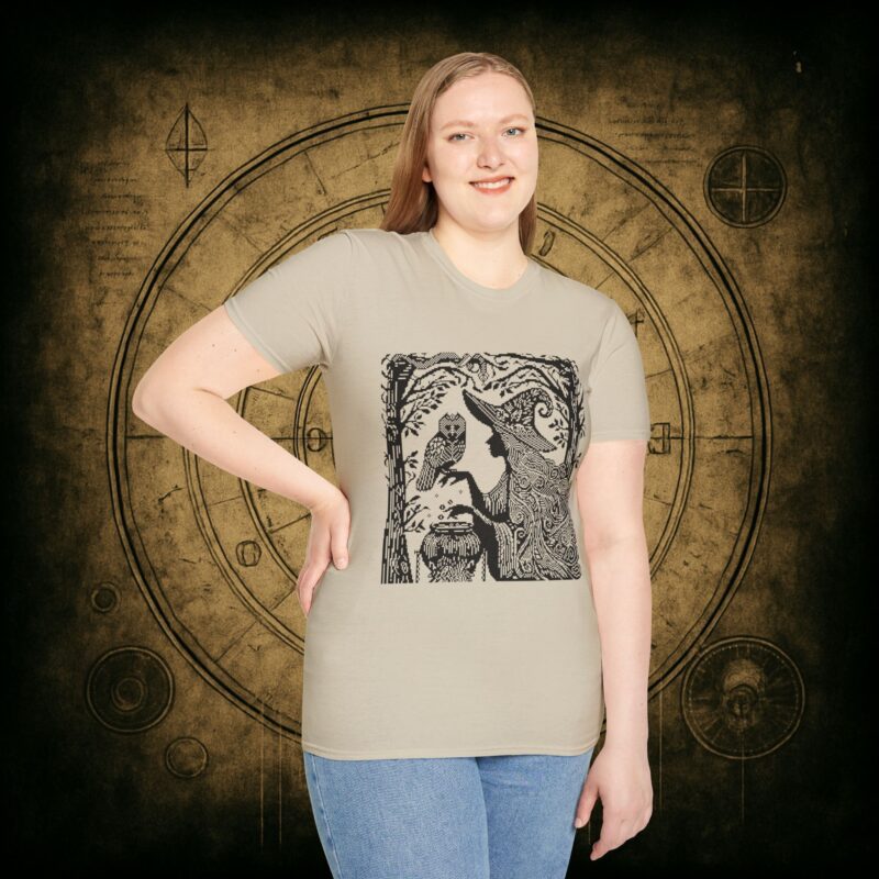 Wood Witch 2 Unisex T-Shirt - Image 24