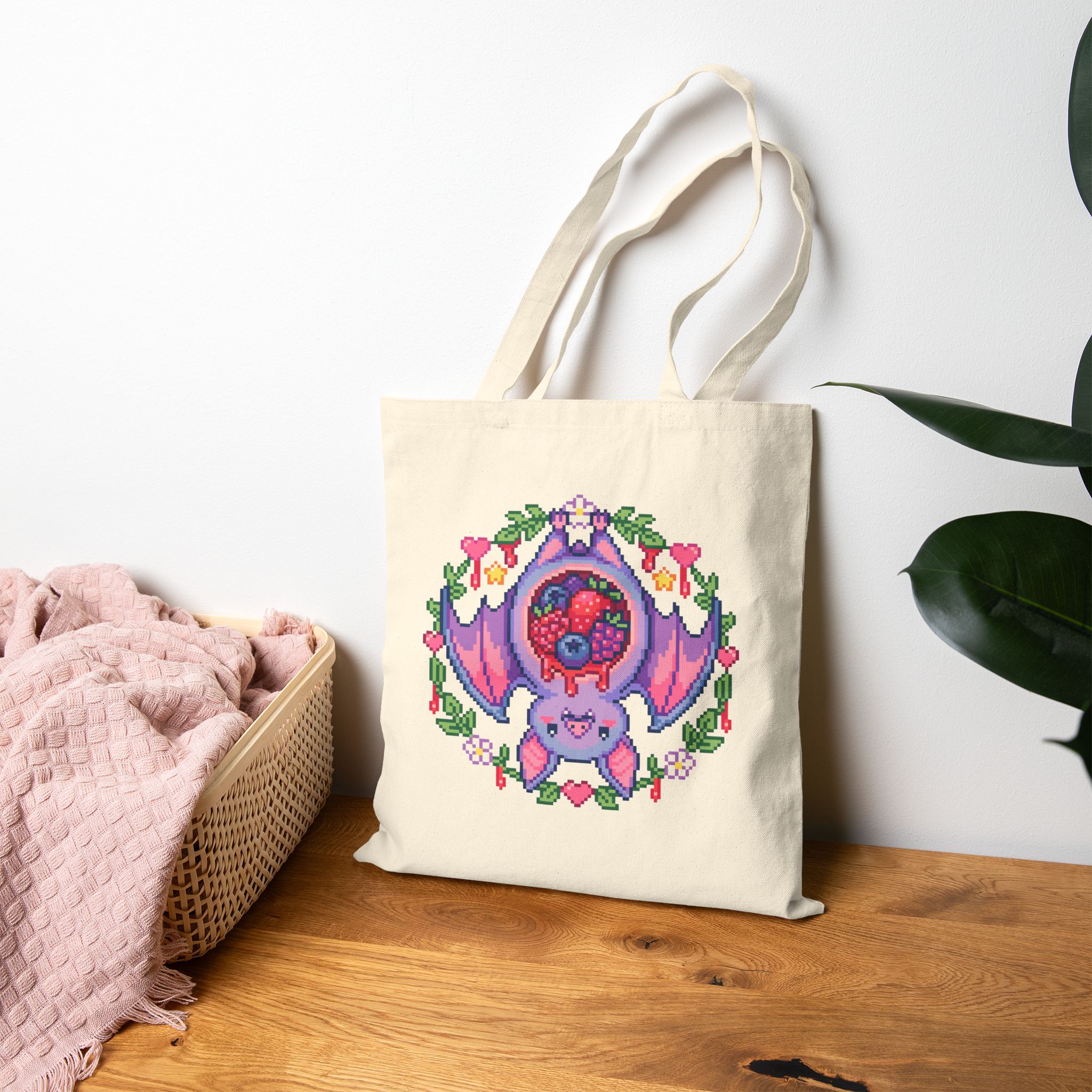Fruit Bat Tote Bag - Image 13