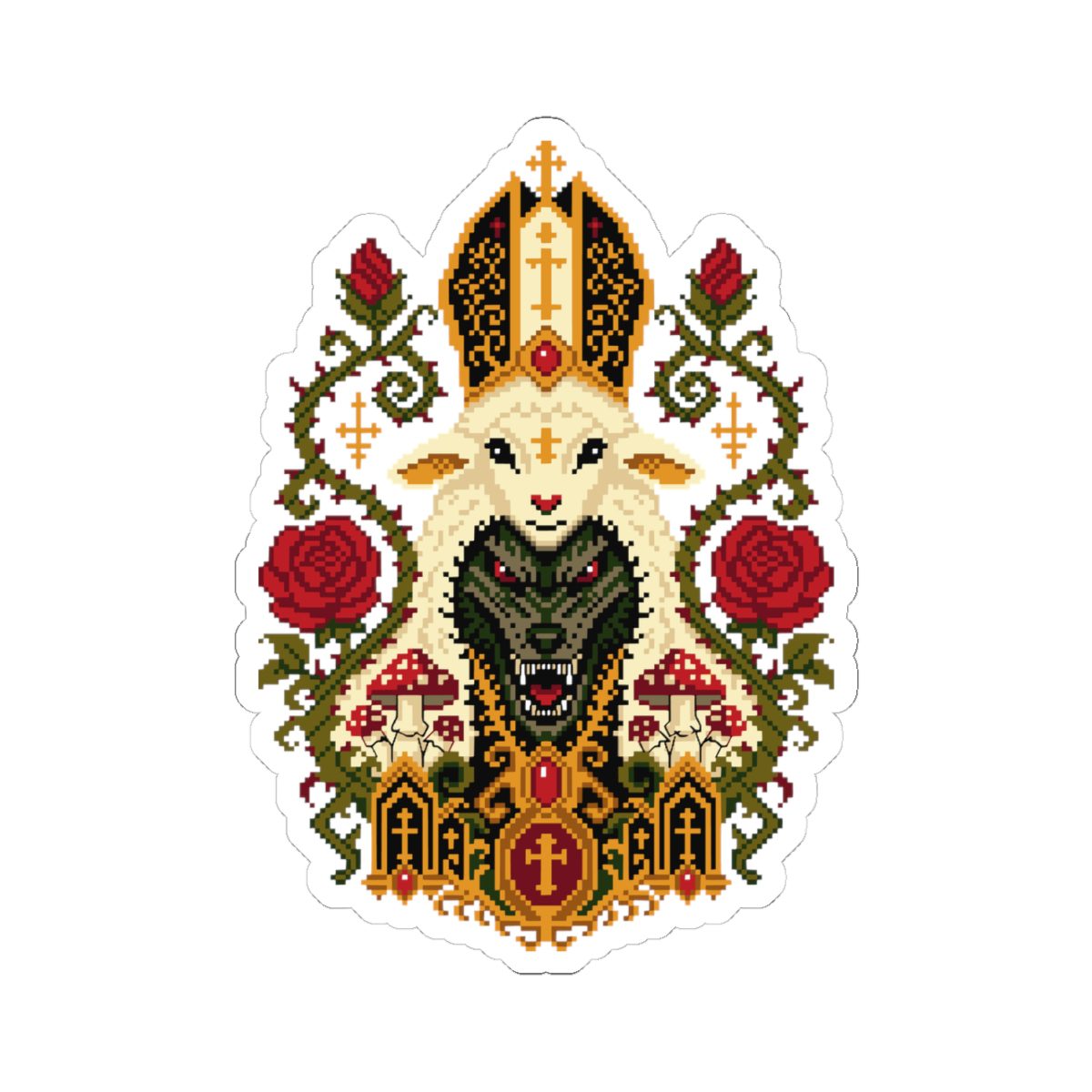 False Prophet Kiss-Cut Sticker