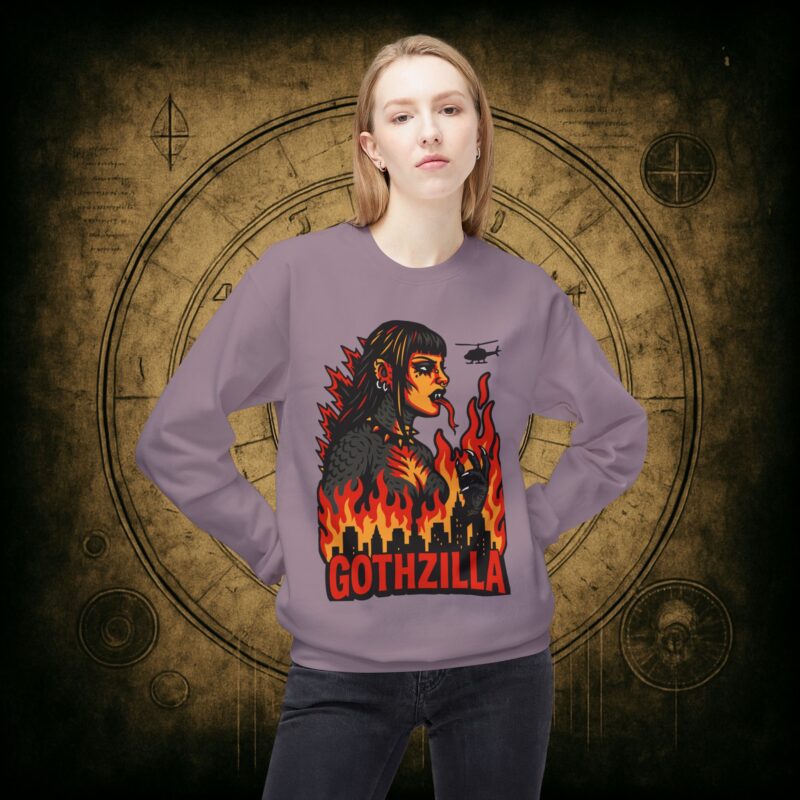 Gothzilla Unisex Sweatshirt - Image 38
