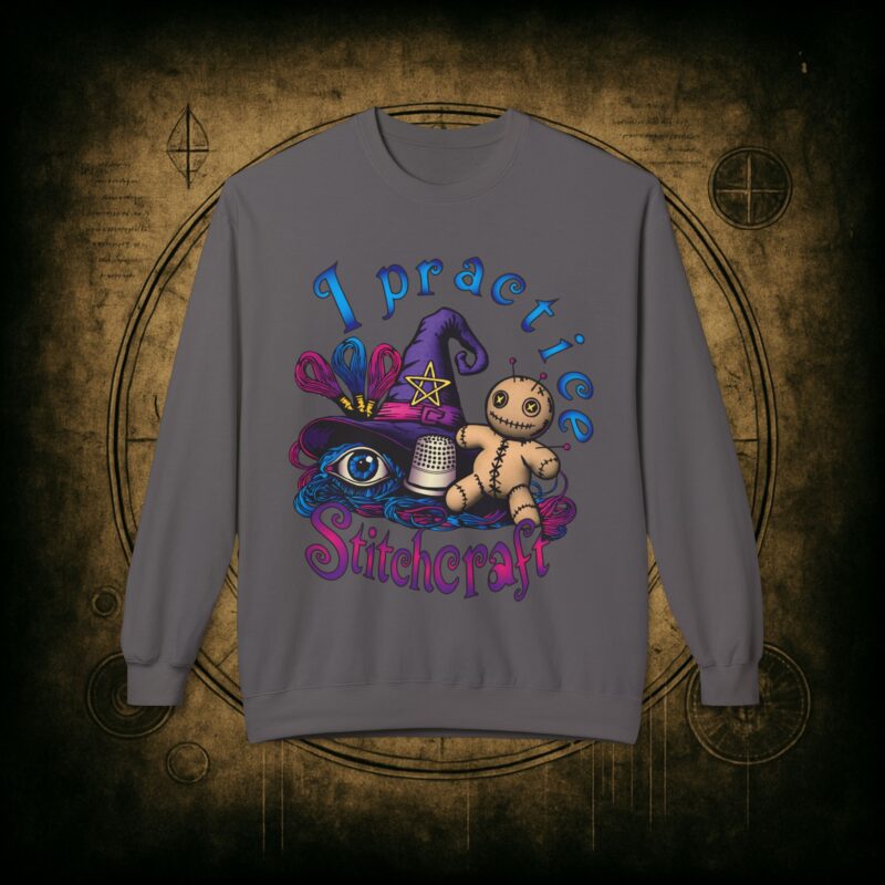 I Practice Stitchcraft Unisex Sweatshirt - Image 28