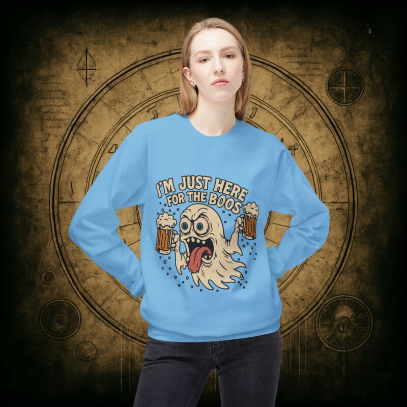 Here for the Boos Unisex Softstyle Sweatshirt - Image 23