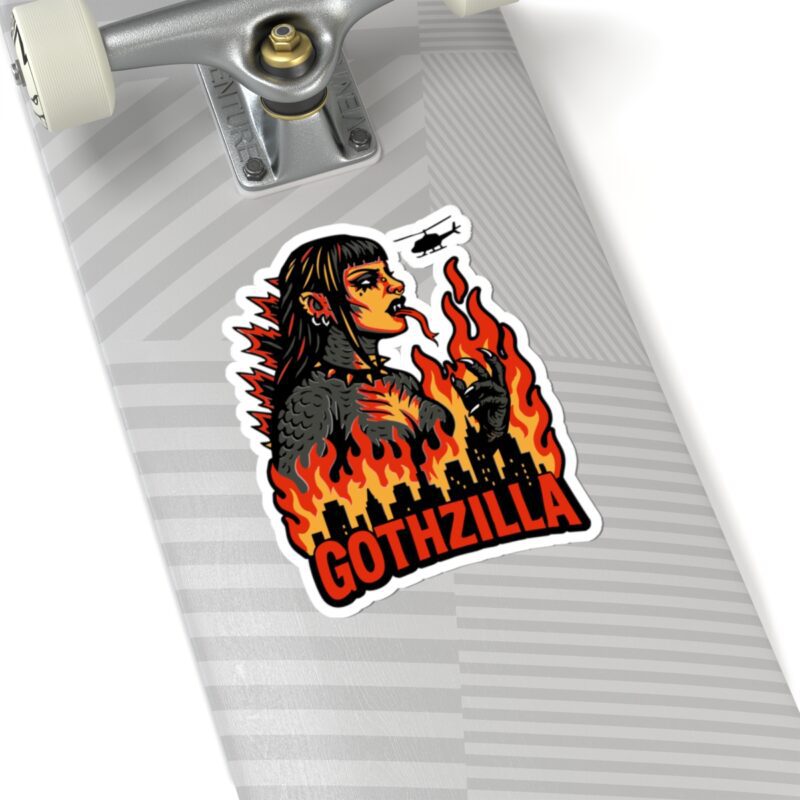 Gothzilla Kiss-Cut Sticker - Image 23