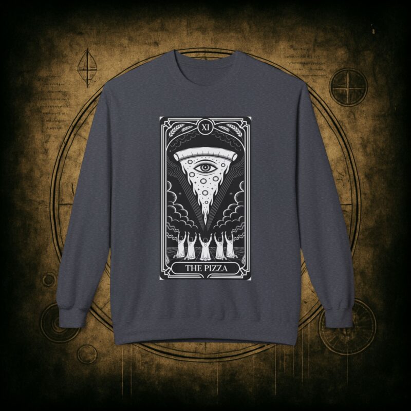 The Pizza Tarot Unisex Sweatshirt - Image 19