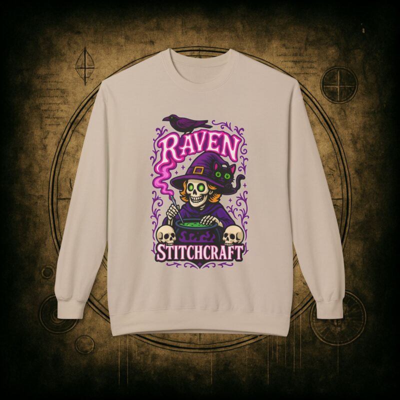 Raven Stitch Craft Brewing Unisex Sweatshirt - Image 13