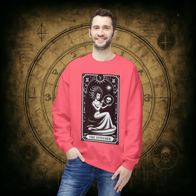 The Stitcher Tarot Unisex Sweatshirt - Image 42
