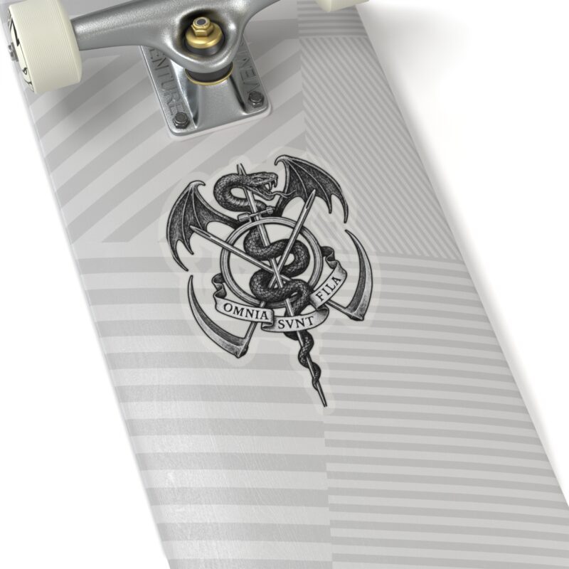 Omnia Sunt Fila Kiss-Cut Sticker - Image 20