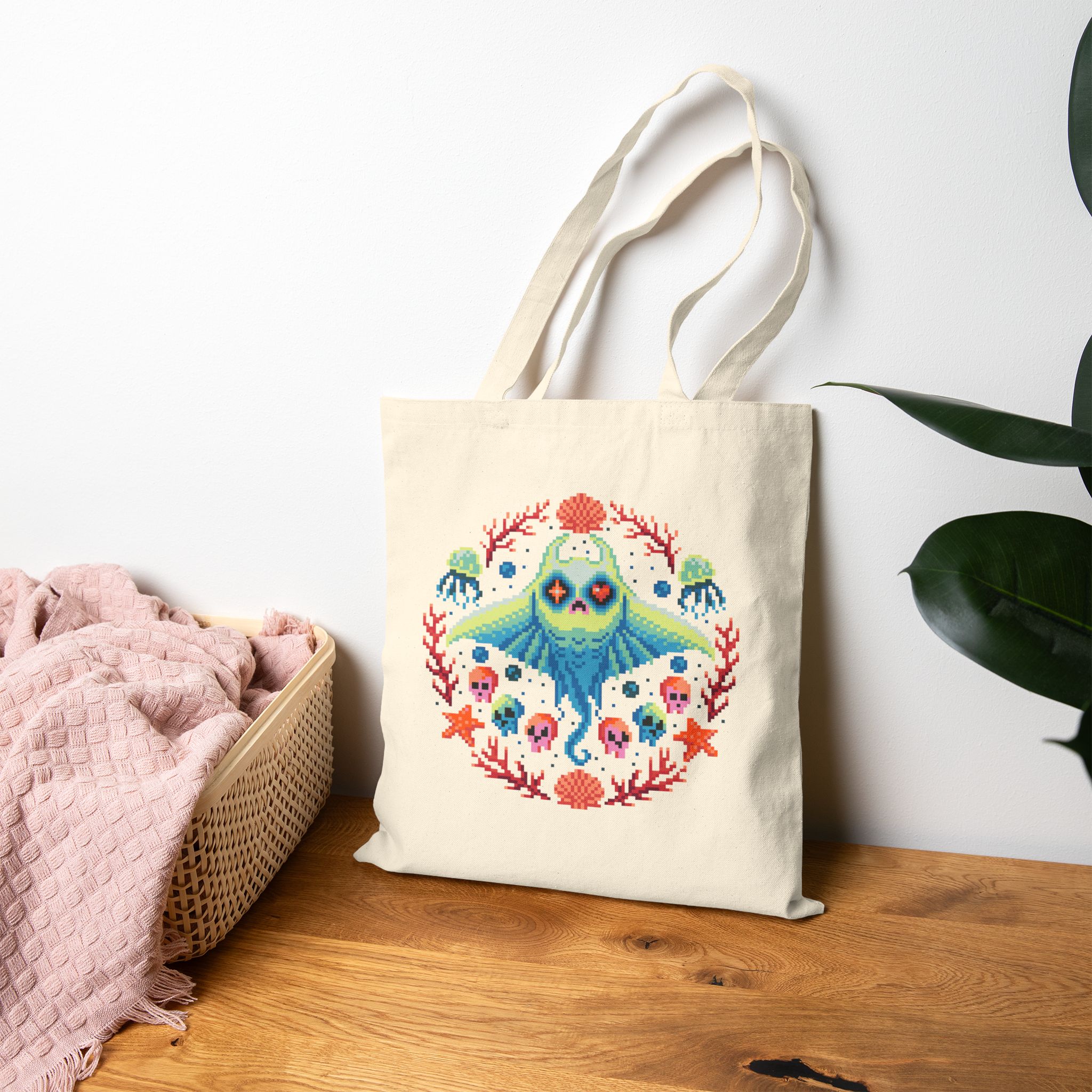 Manta Ray Tote Bag - Image 13