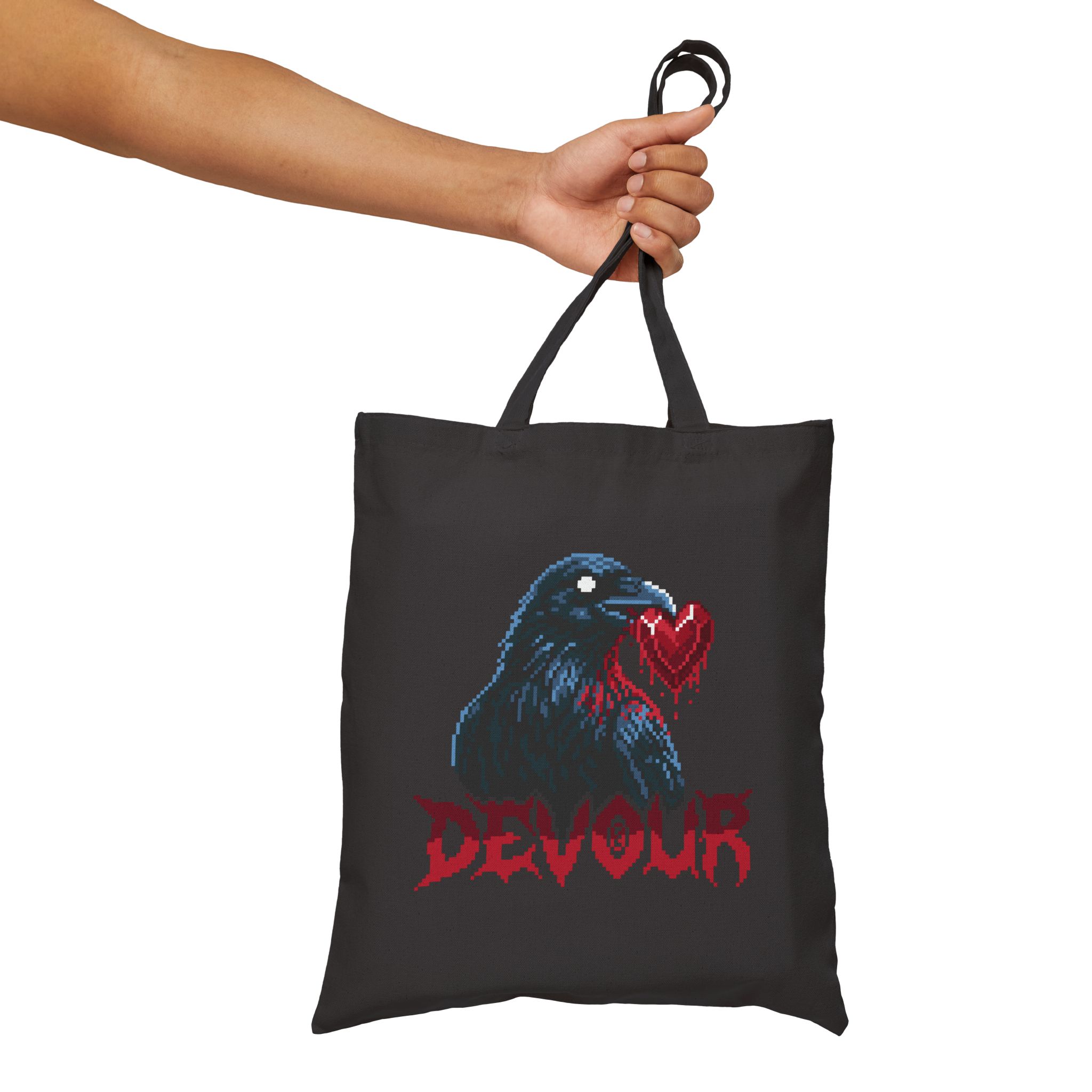 Devour Raven Tote Bag - Image 12