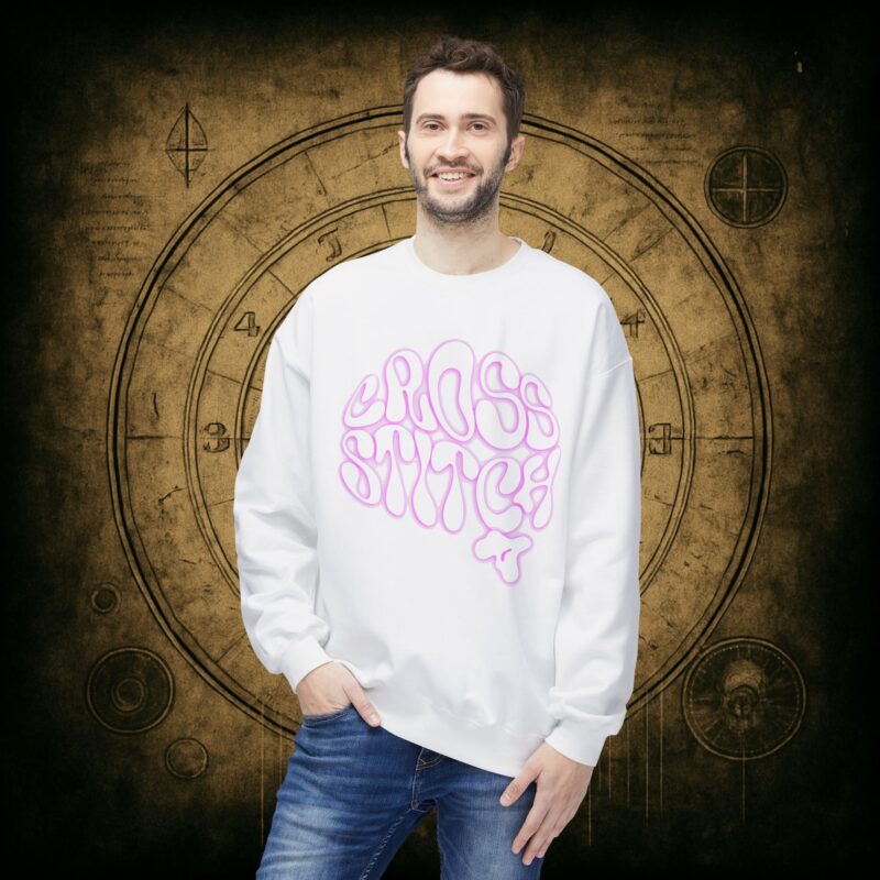 Cross Stitch Mind Unisex Sweatshirt - Image 9