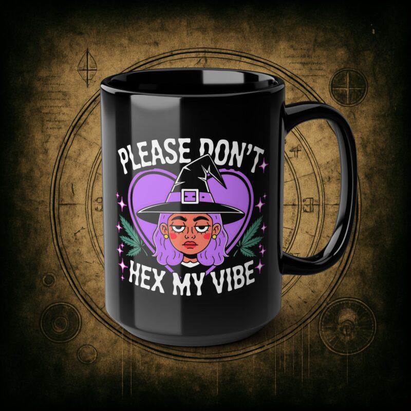 Don’t Hex My Vibe Ceramic Mug - Image 10