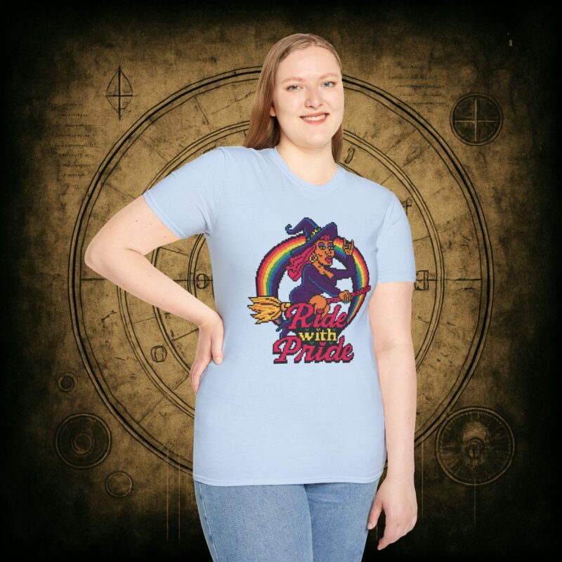 Ride with Pride Unisex T-Shirt - Image 50