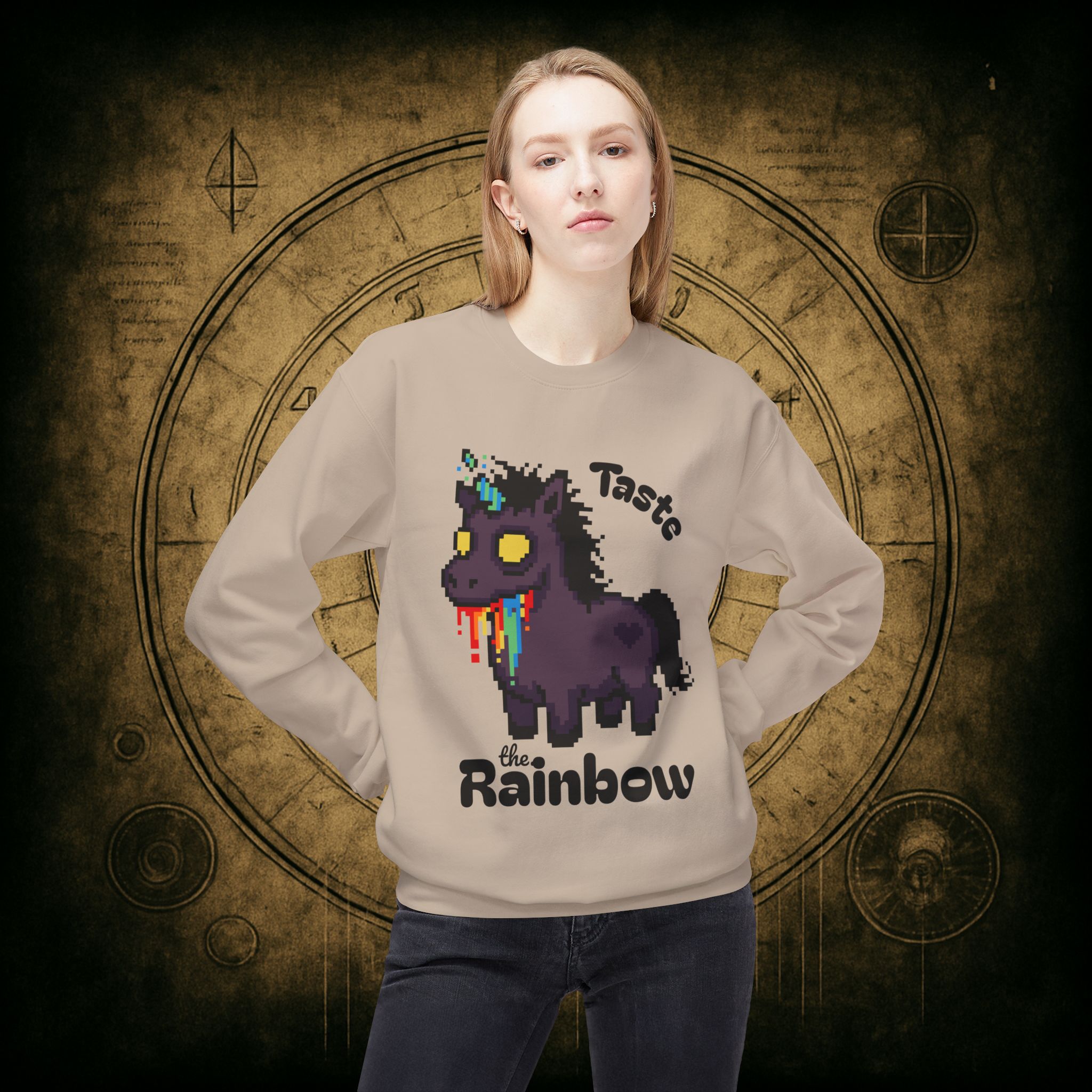 Pastel Goth Unicorn Sweatshirt - Image 22