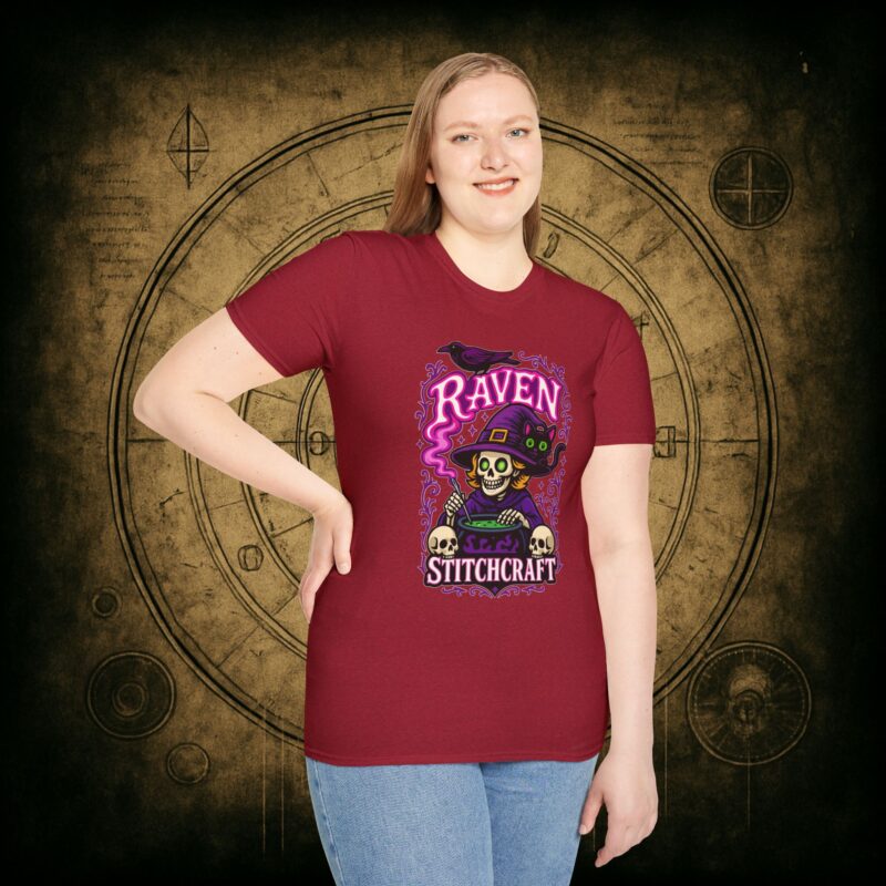 Raven Stitch Craft Brewing Unisex T-Shirt - Image 75