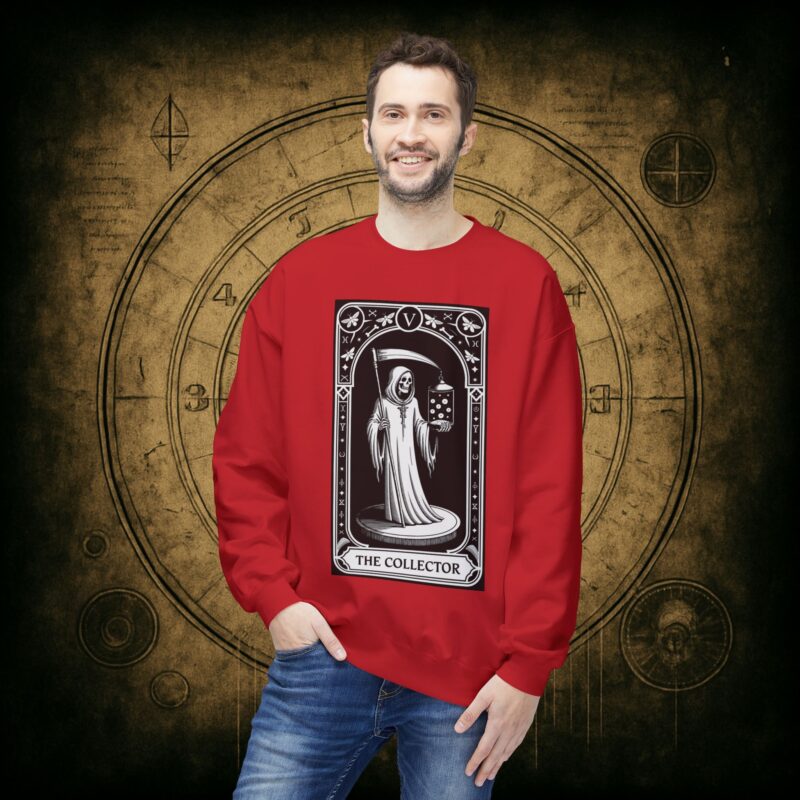 The Collector Tarot Unisex Sweatshirt - Image 6