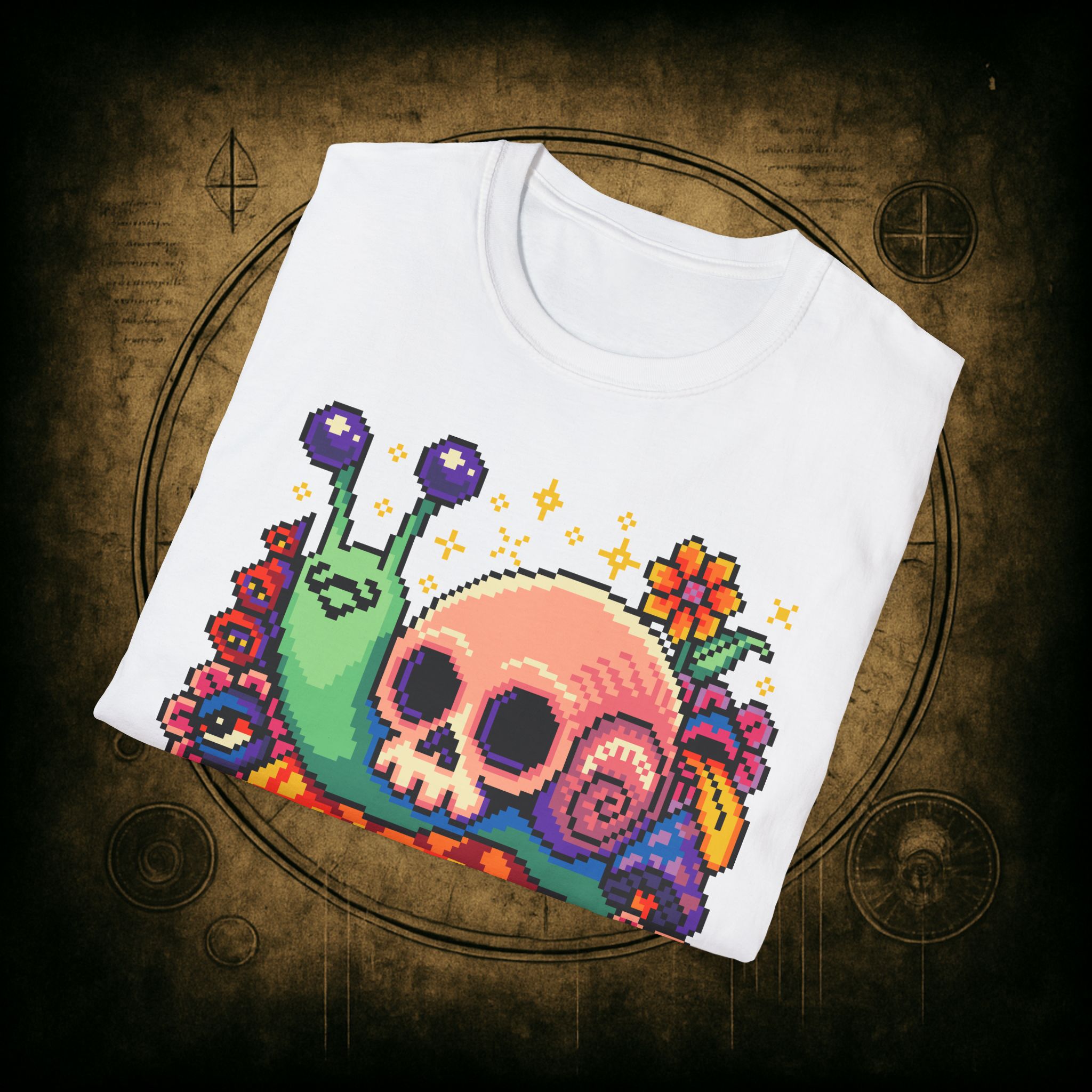 Skull Snail Unisex T-Shirt - Image 32