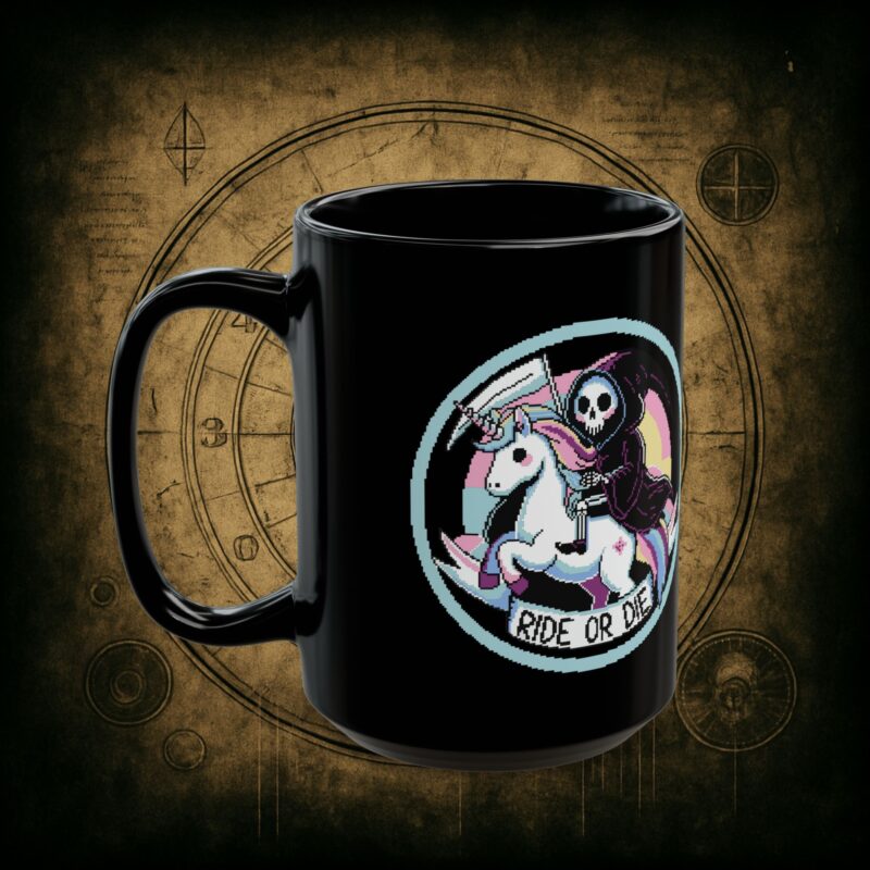 Ride or Die Ceramic Mug - Image 8