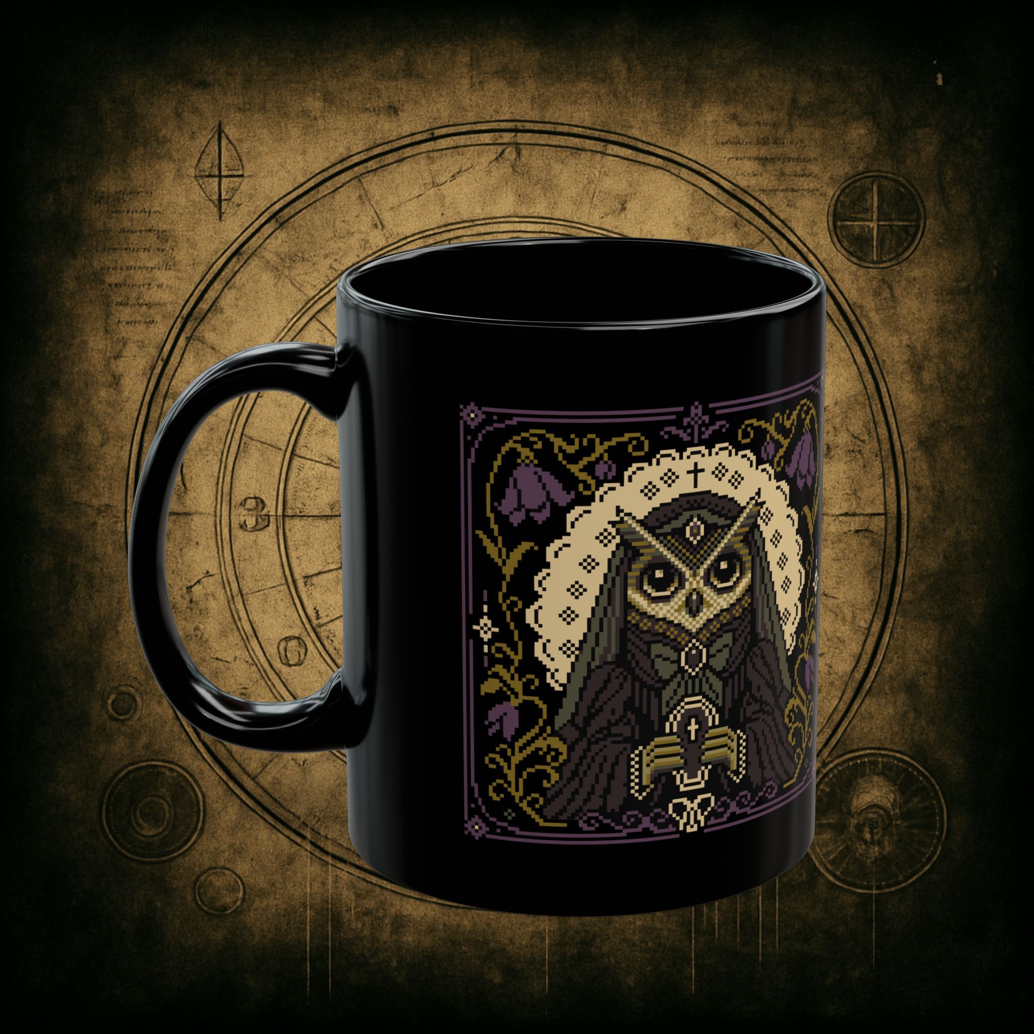 Mourning Widowl Ceramic Mug - Image 3