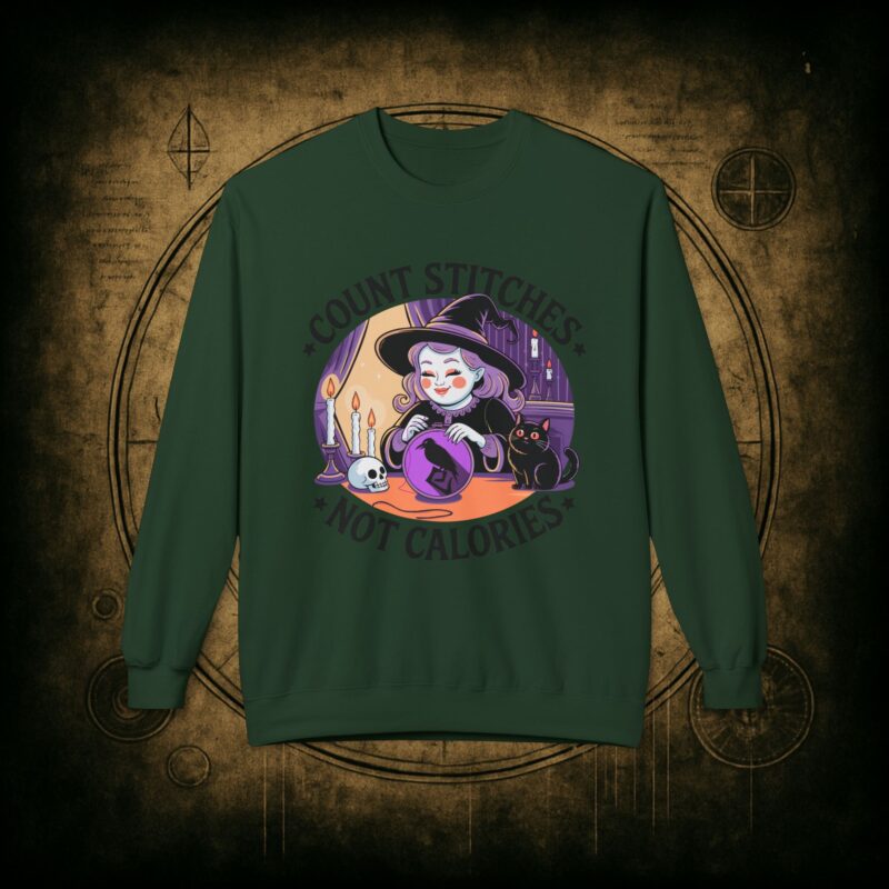 Count Stitches Unisex Sweatshirt - Image 16