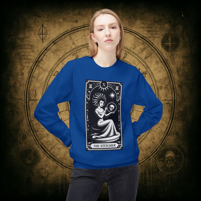 The Stitcher Tarot Unisex Sweatshirt - Image 32