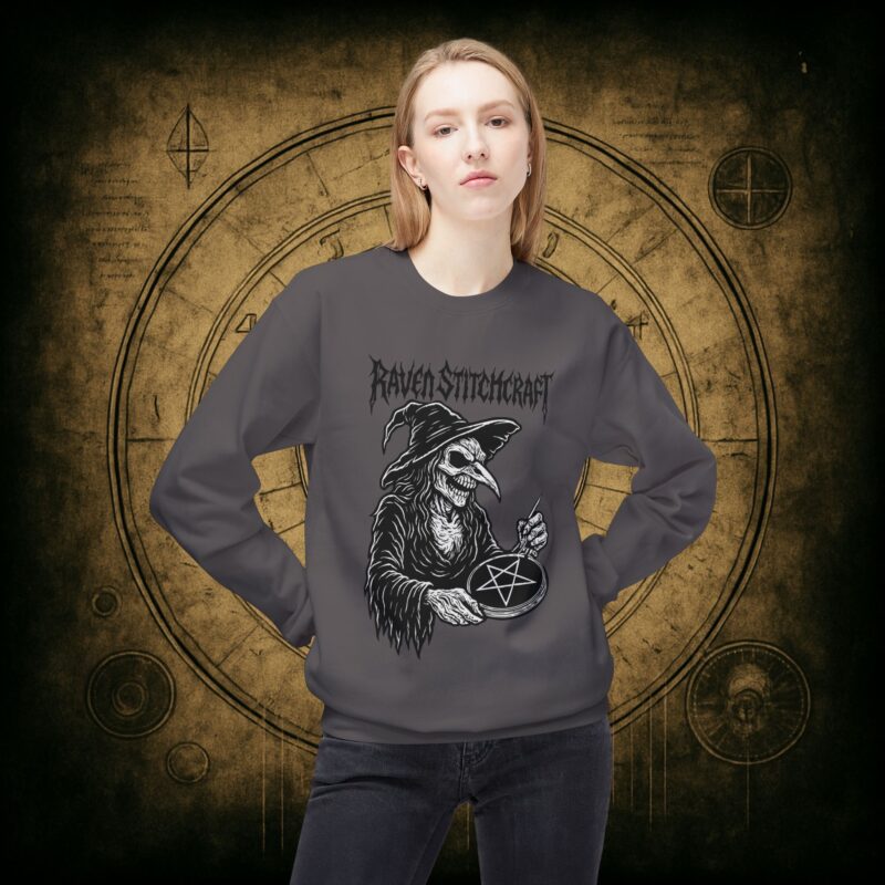 Raven Stitcher Unisex Sweatshirt - Image 29