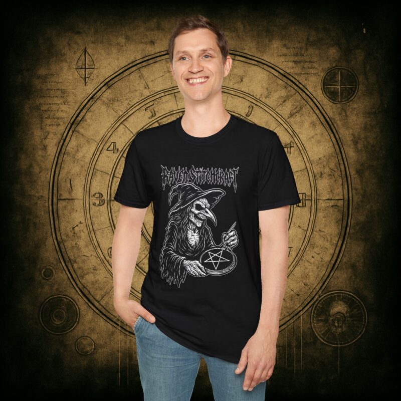 Raven Stitcher Unisex T-Shirt - Image 8