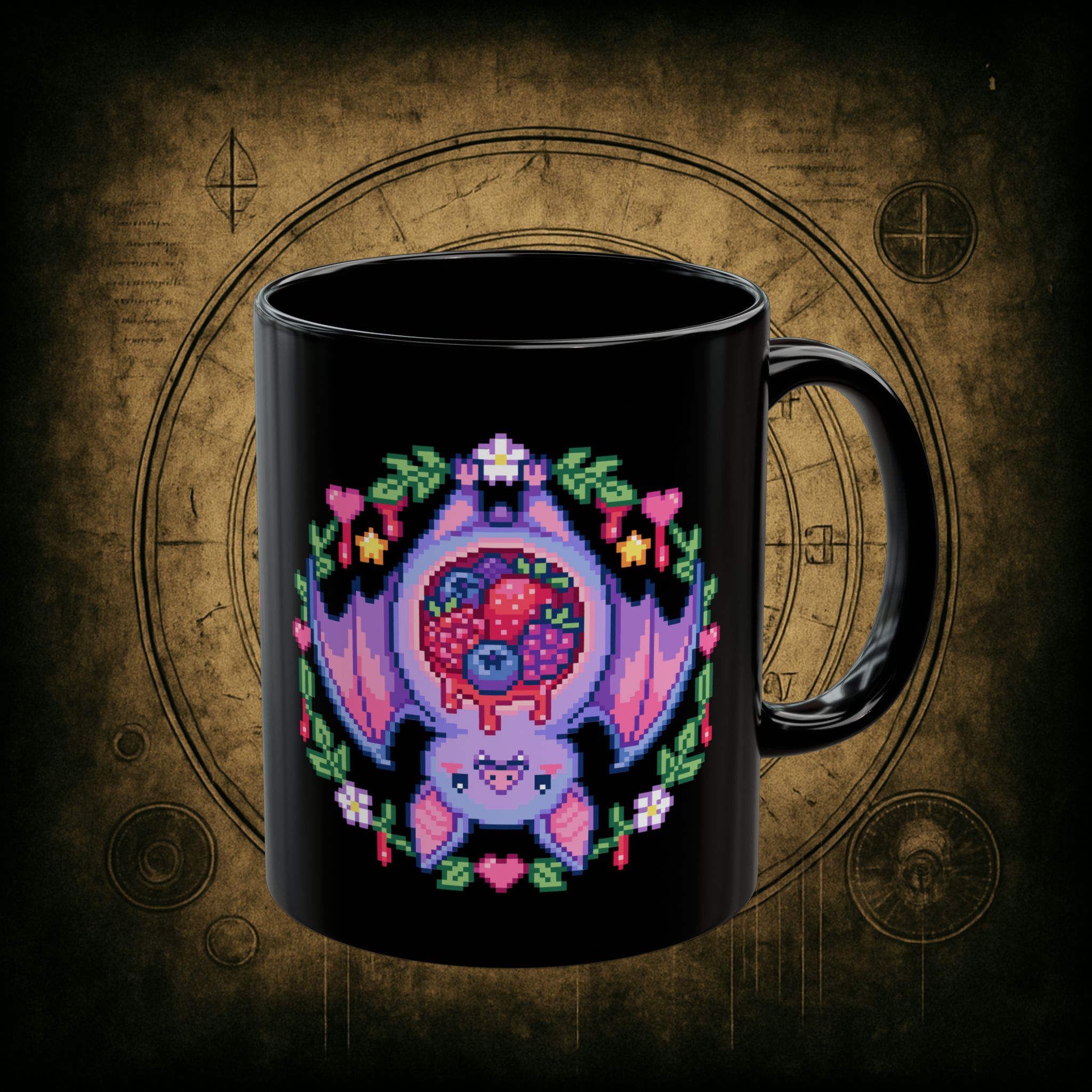 Fruit Bat Ceramic Mug