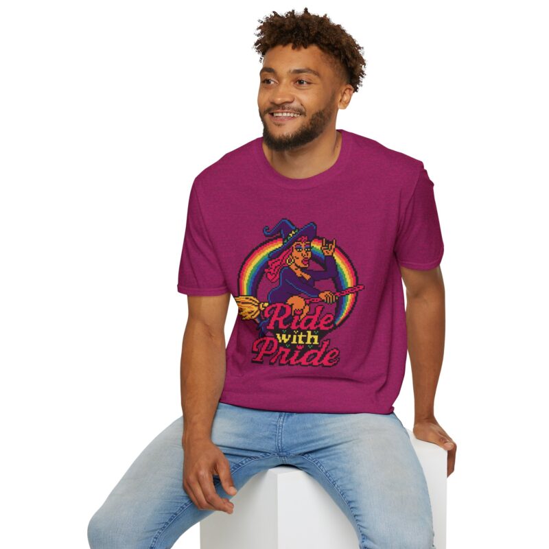 Ride with Pride Unisex T-Shirt - Image 42