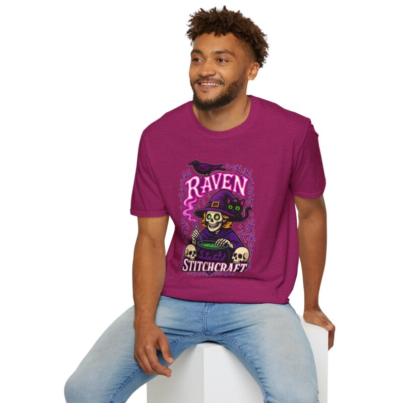 Raven Stitch Craft Brewing Unisex T-Shirt - Image 47
