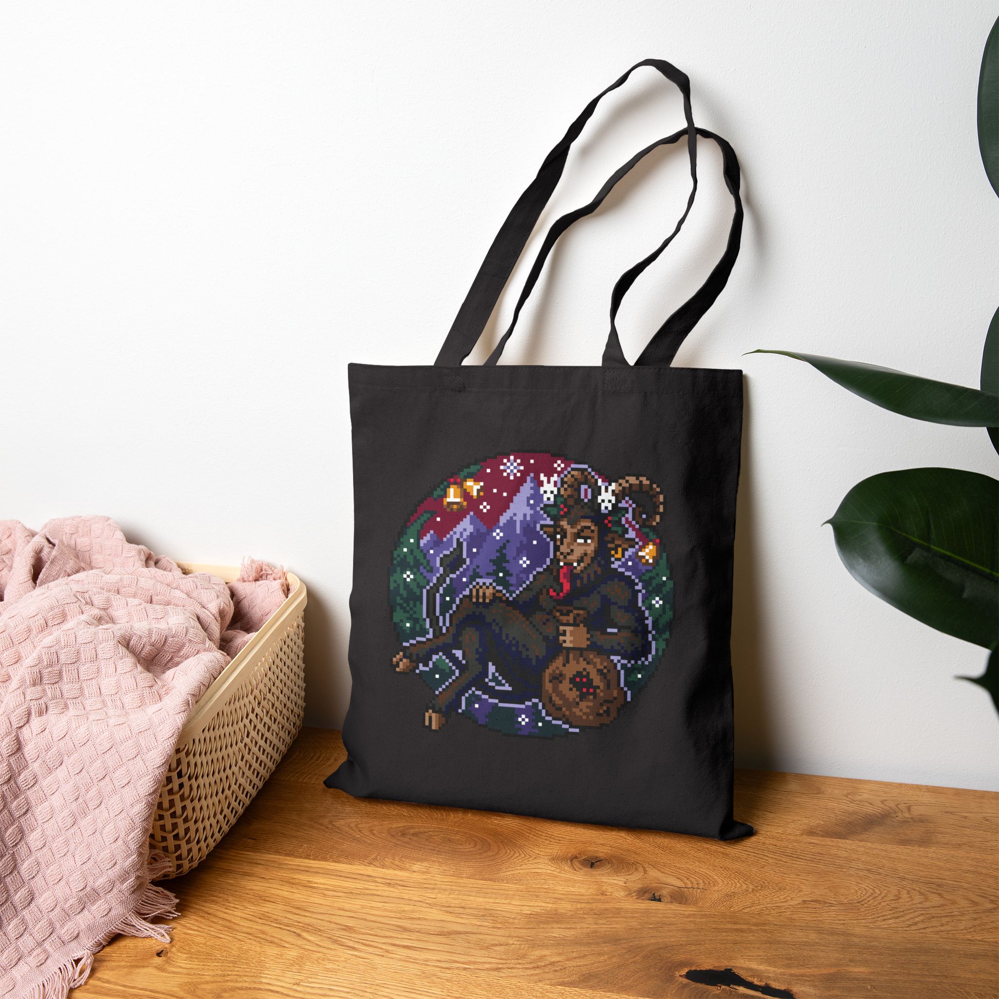 Naughty Krampus Tote Bag - Image 6