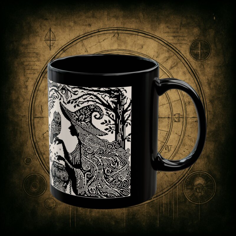 Wood Witch 2 Ceramic Mug - Image 2