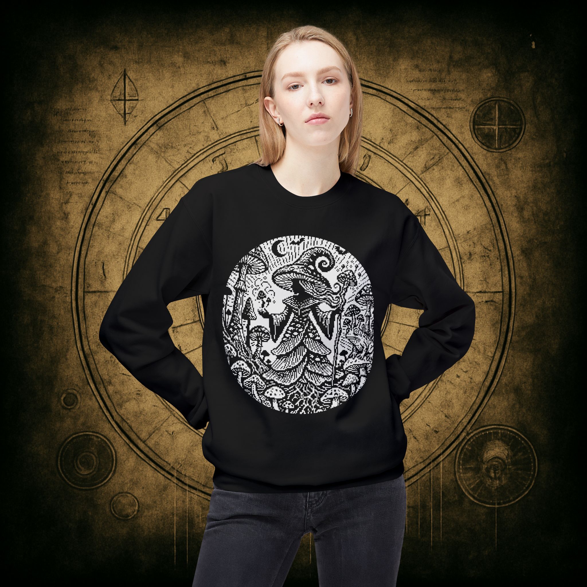 Mycelium Witch Sweatshirt - Image 6